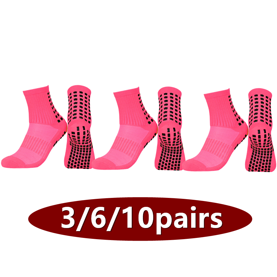 Sports Socks - 3/6/10pairs men women anti slip grip