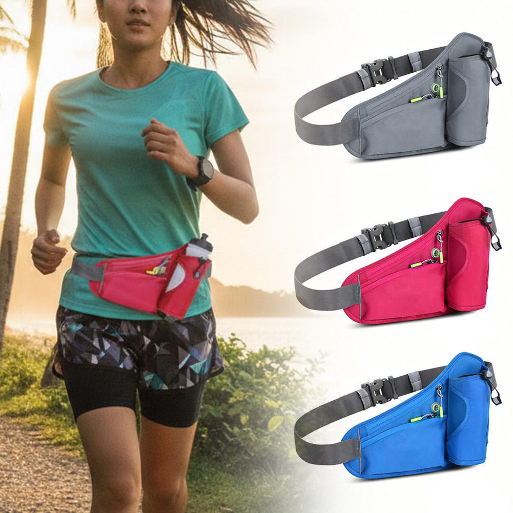 Running Belt - Fanny Pack with Water Bottle Holder
