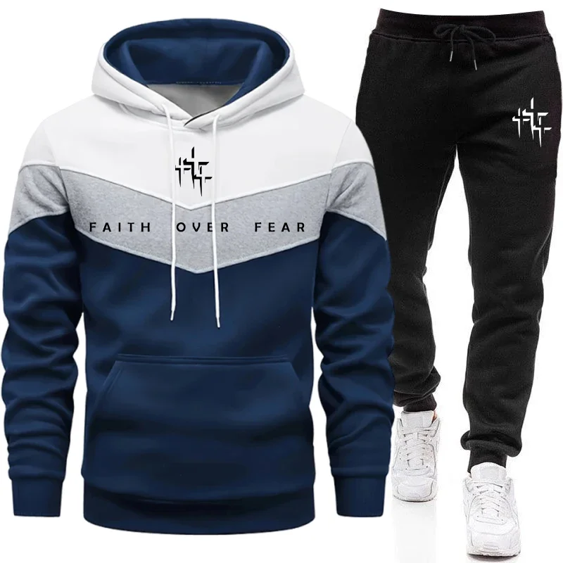 Faith Over Fear Men's Tracksui - Joggers Pants review and price