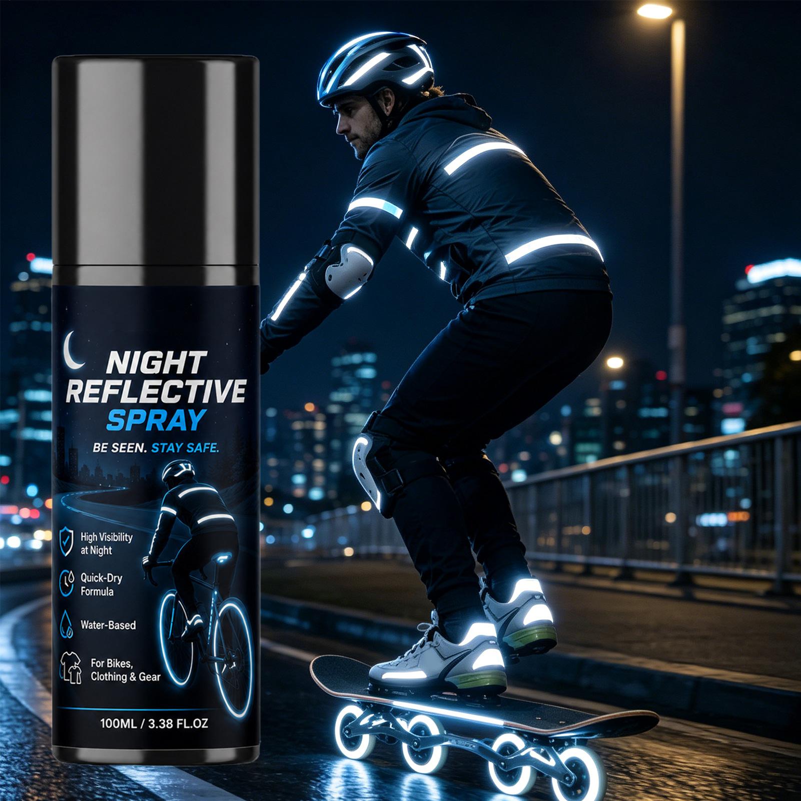 100ml Night Reflective Spray,  - Running Visibility Gear review and price