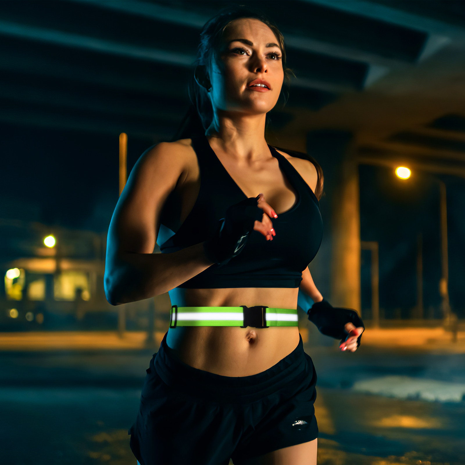 Fluorescent Green Reflective B - Running Visibility Gear review and price