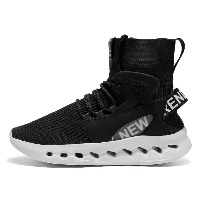 Trendy Men High Top Sock Shoes - Running Shoes Men review and price