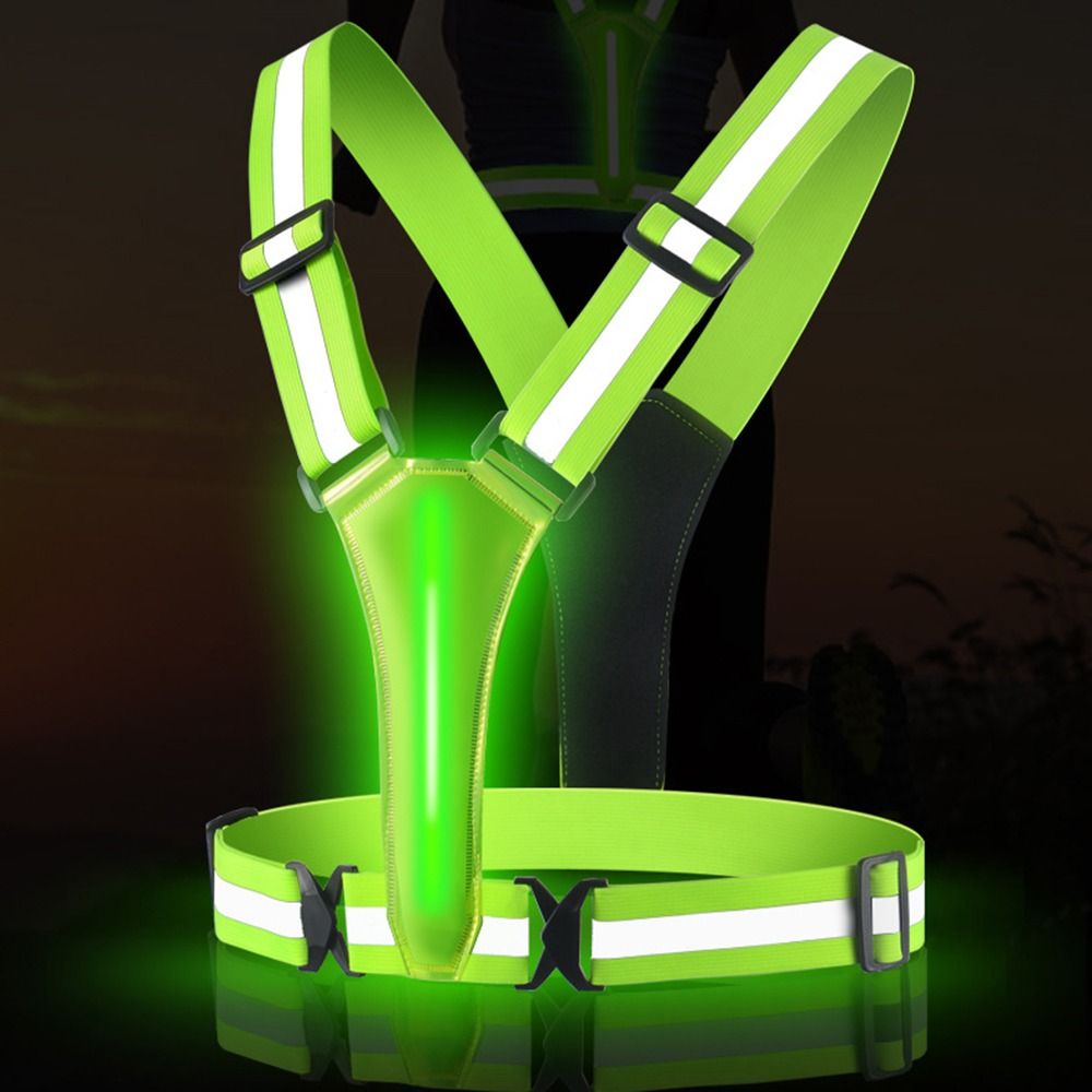 USB Rechargeable LED Reflectiv - Running Visibility Gear review and price