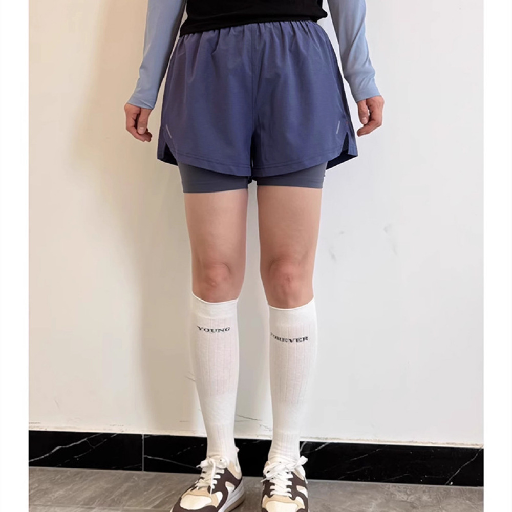 Female Athletic Gym Shorts 2 I - Running Gear Junior review and price
