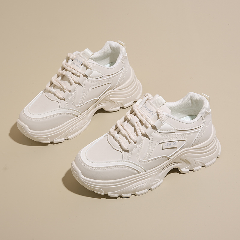 Women's Leather Low-Top Dad Sh - Running Shoes Women review and price