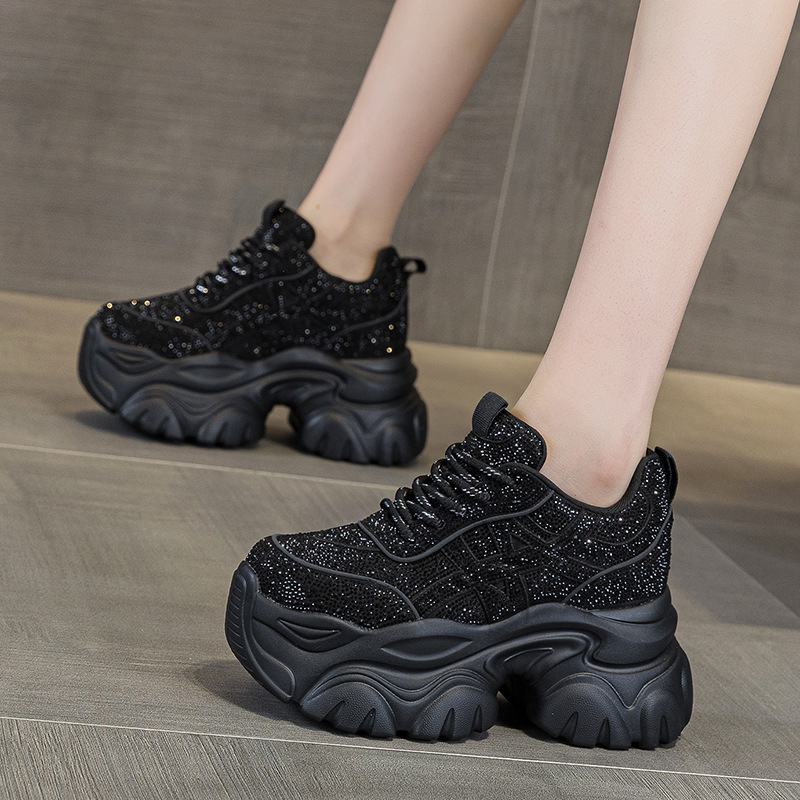 Women's Sneakers Lace-Up High  - Running Shoes Women review and price