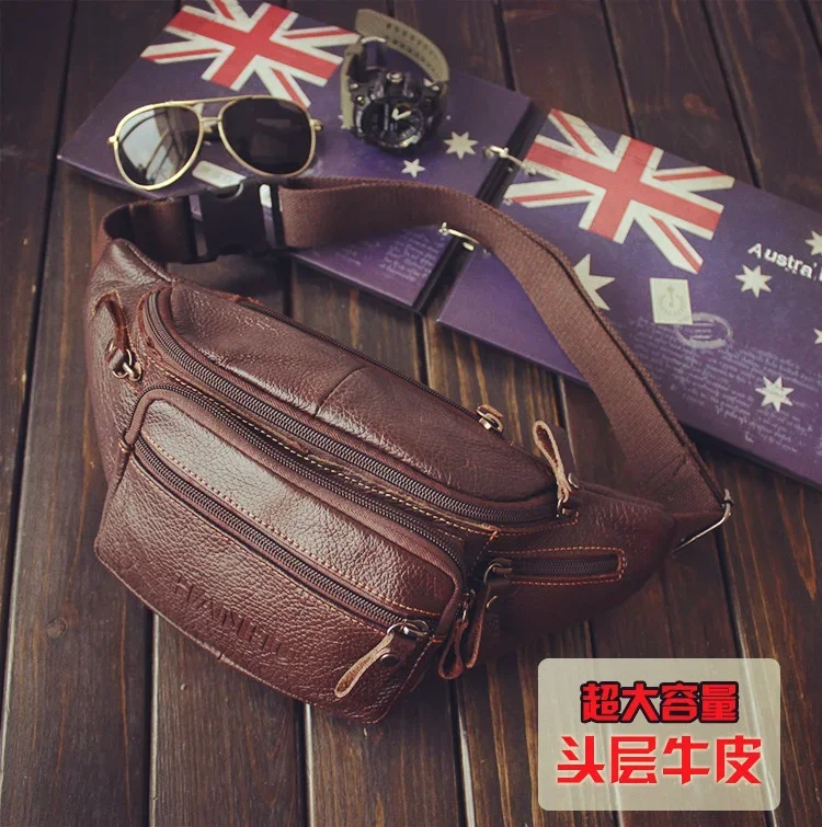 Genuine Cowhide Leather Waist  - Running Belt review and price
