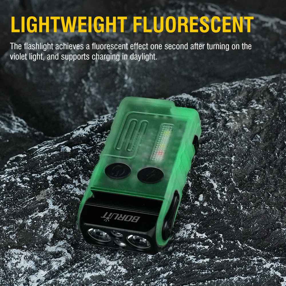 BORUiT V20 Fluorescence Buzzer - Running Headlamp review and price