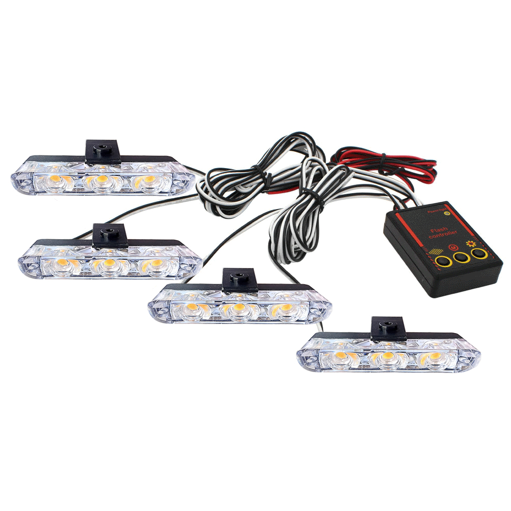 12V Car Grille Strobe Light He - Running Headlamp review and price