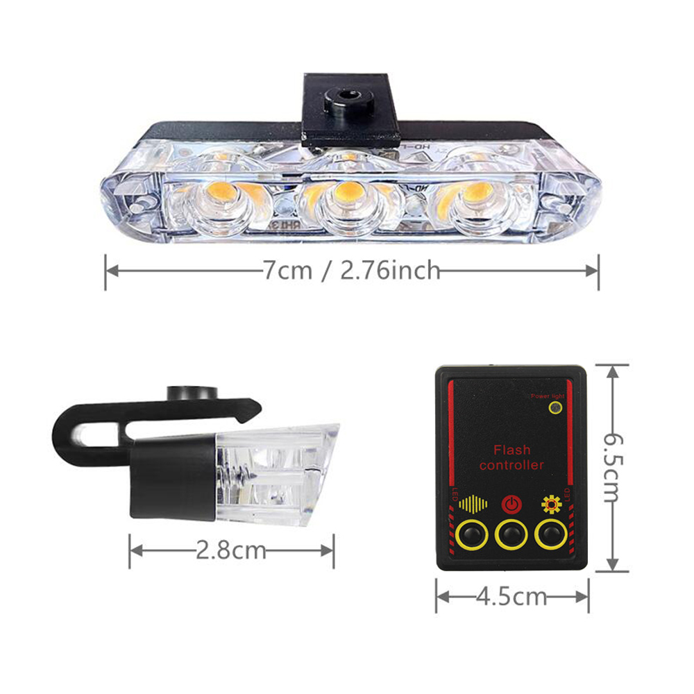12V Car Grille Strobe Light He - Running Headlamp review and price