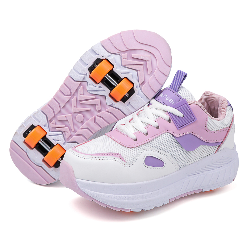 Kids Roller Skates 4 Wheels De - Running Shoes Men review and price
