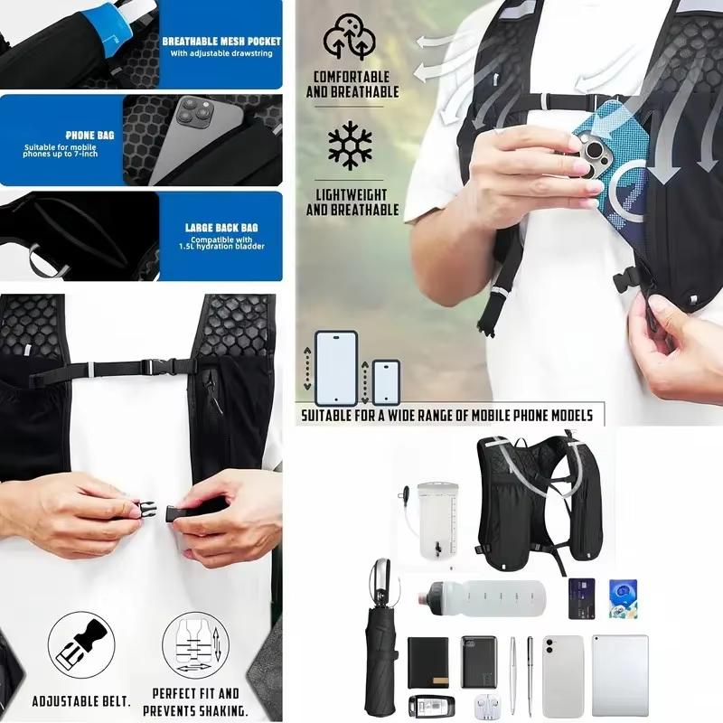 Running Vest with Water Bottle - Hydration Vest review and price