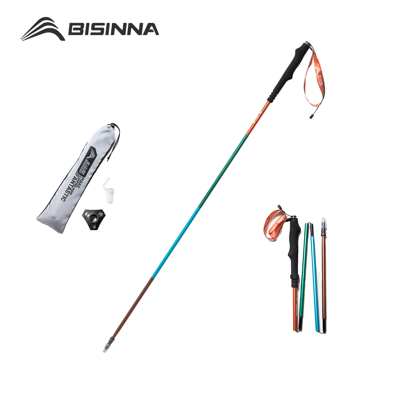 BISINNA 2pcs Trekking Poles Ul - Trekking Pole Carbon review and price
