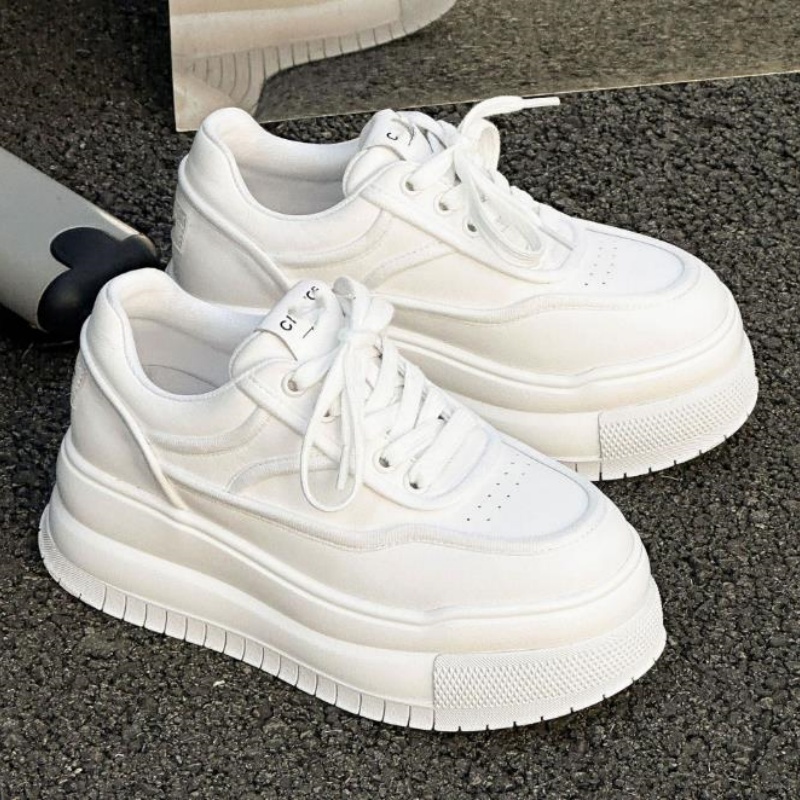 New Leather Women's White Brea - Running Shoes Women review and price