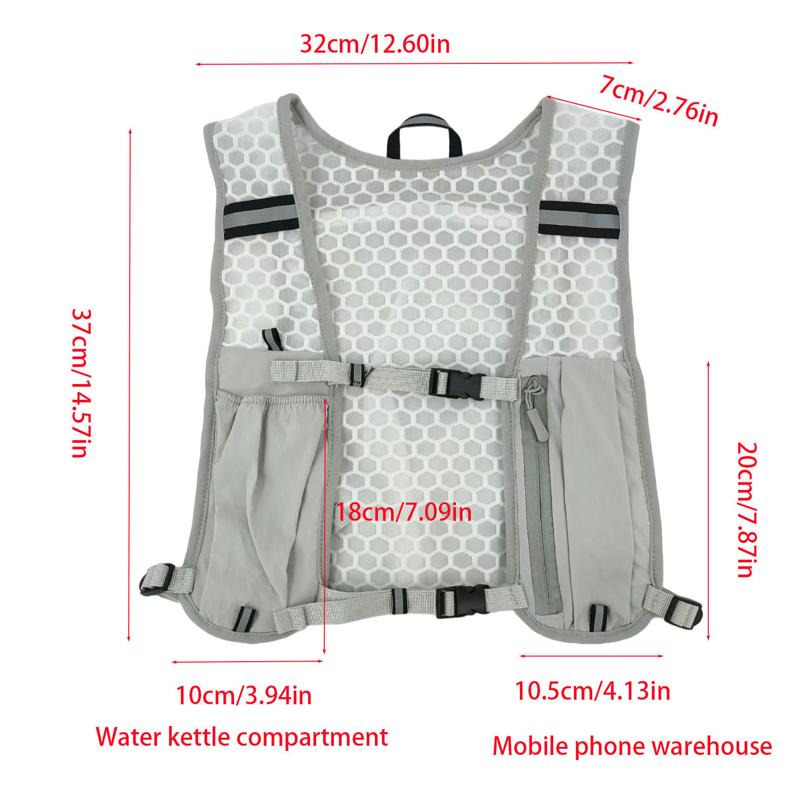 Unisex Running Vest Water-Resi - Hydration Vest review and price