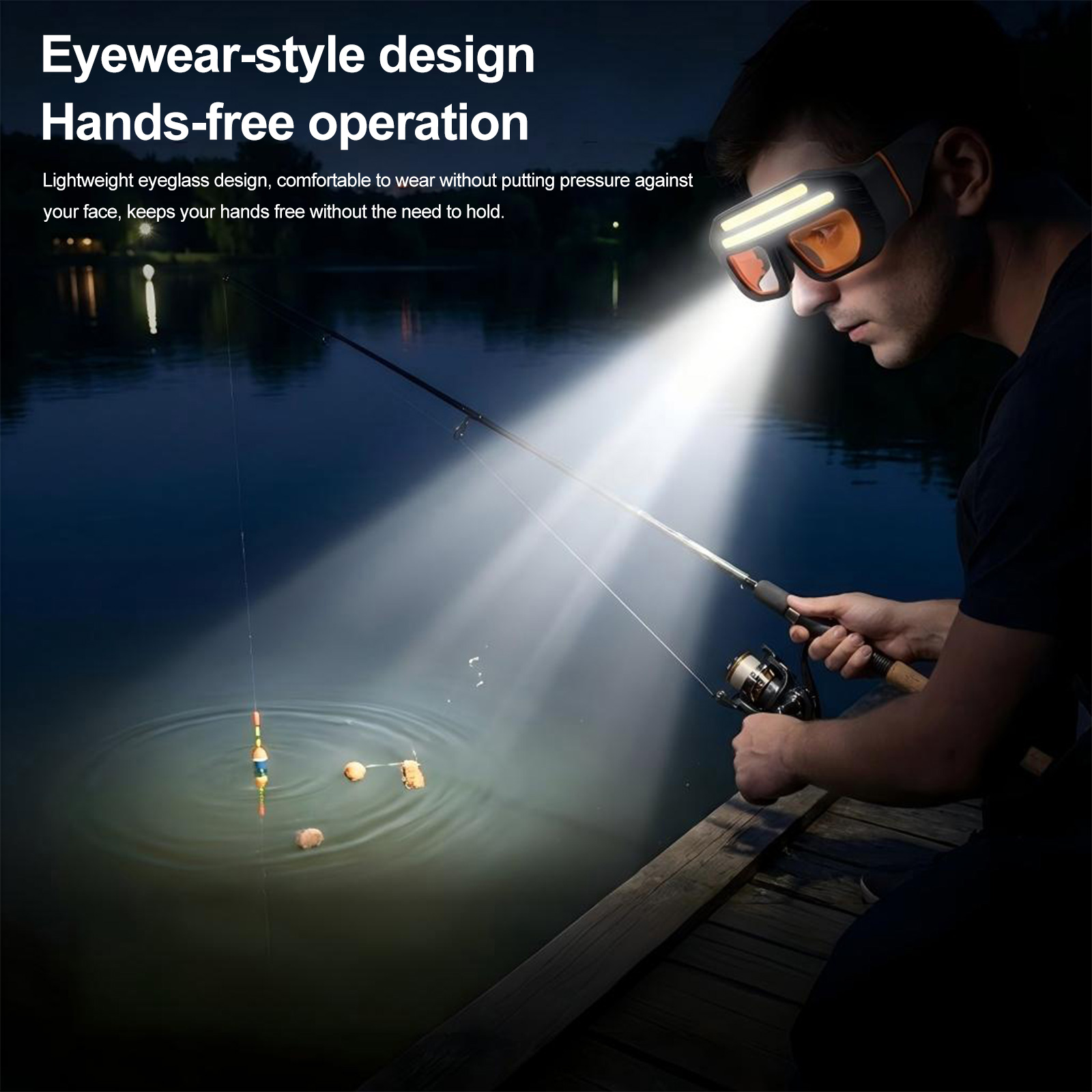 LED COB Double Light Source Pr - Running Headlamp review and price