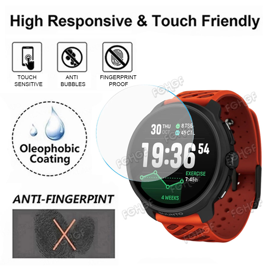 Tempered Glass Protective Film - Running Watch review and price