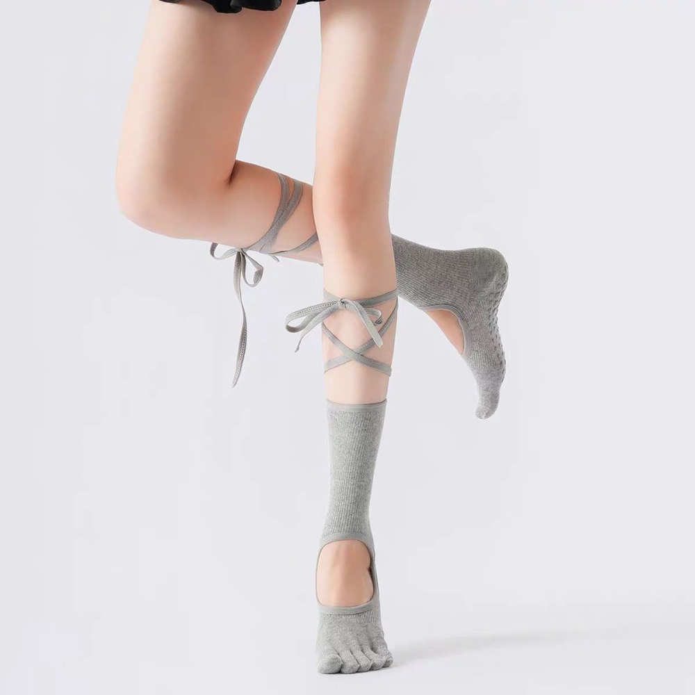 Lace-up Ballet Yoga Socks Wome - Sports Socks review and price