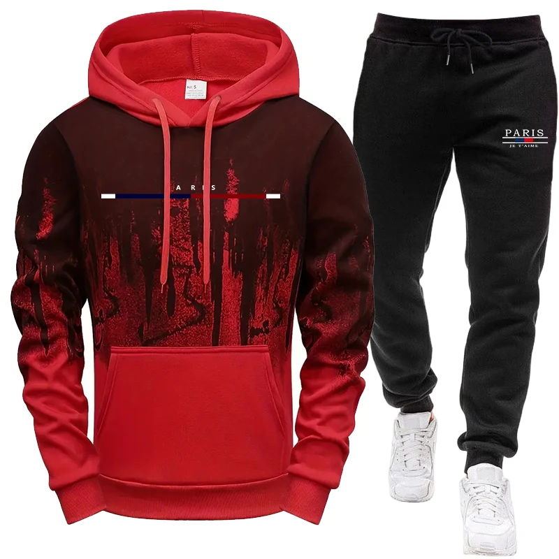Men's Set/Hoodie/Pants Autumn  - Joggers Pants review and price