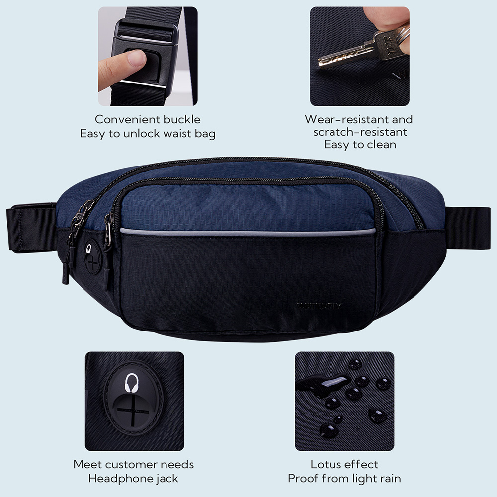 WATERFLY Fanny Pack Waist Bag  - Running Belt review and price