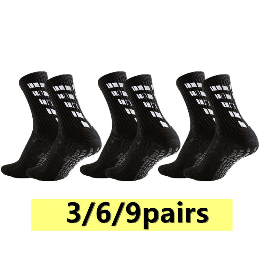 3/6/9pairs men women non slip  - Sports Socks review and price