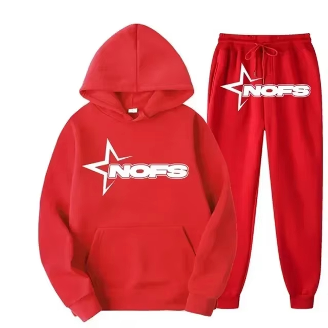 2026 Streetwear Men Hooded Swe - Joggers Pants review and price