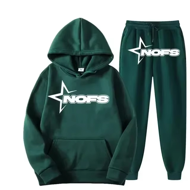 2026 Streetwear Men Hooded Swe - Joggers Pants review and price