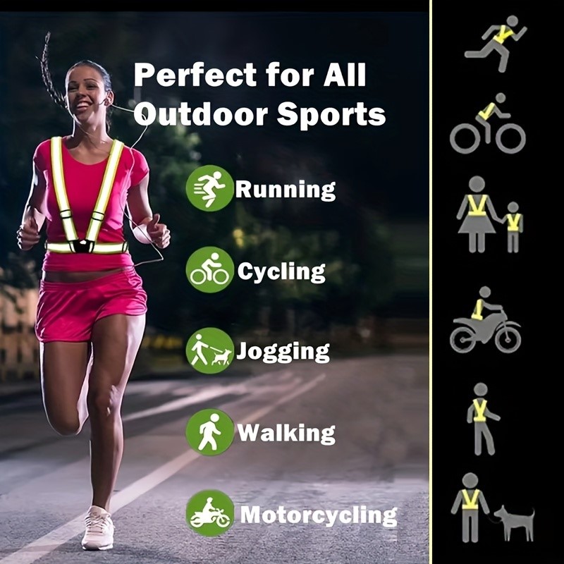 High Visibility Reflective Saf - Running Visibility Gear review and price