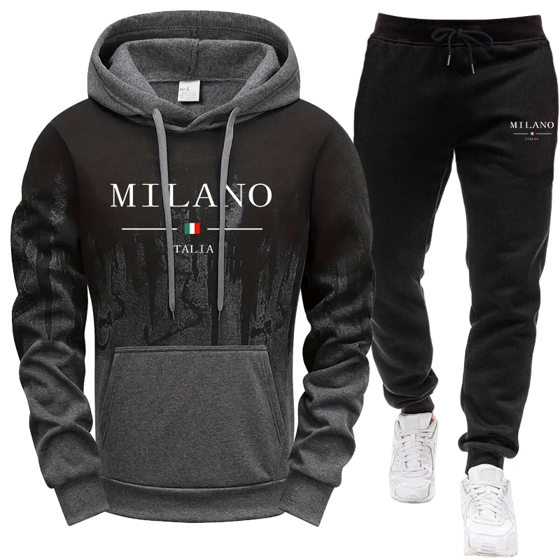 Men's Set/Hoodie/Pants Autumn  - Joggers Pants review and price
