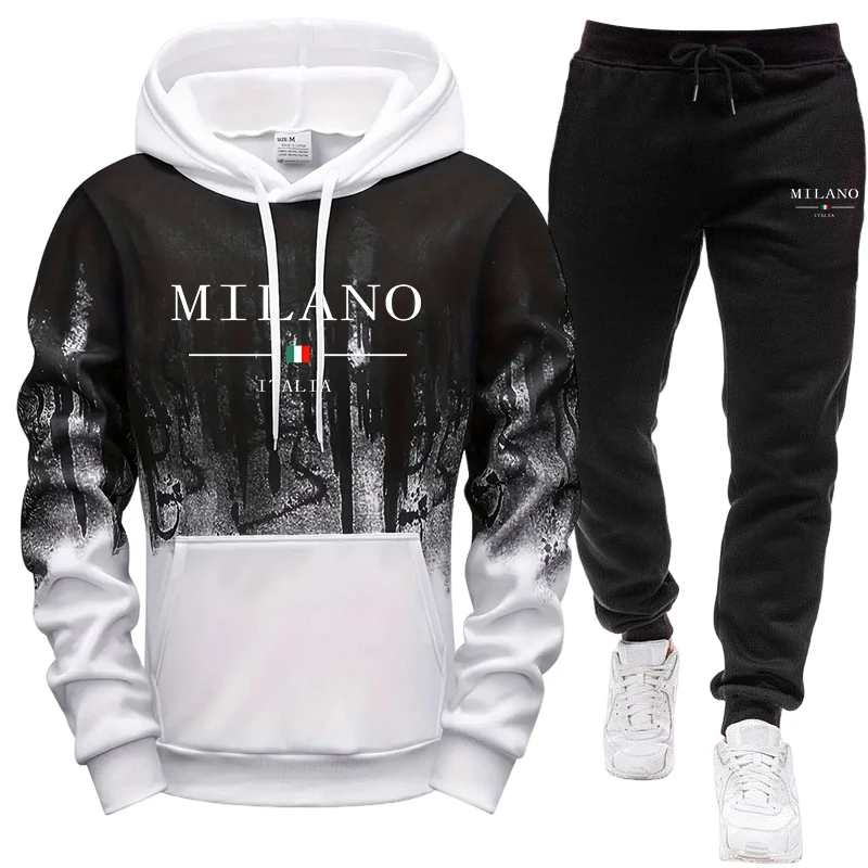 Men's Set/Hoodie/Pants Autumn  - Joggers Pants review and price