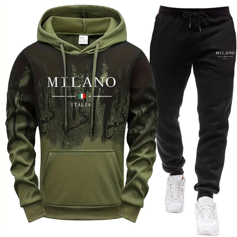 Men's Set/Hoodie/Pants Autumn  - Joggers Pants review and price