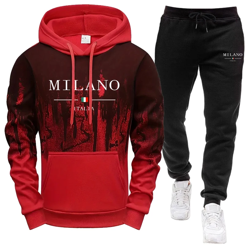 Men's Set/Hoodie/Pants Autumn  - Joggers Pants review and price